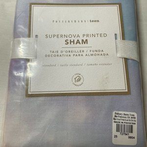 Pottery Barn Supernova Printed SHAM